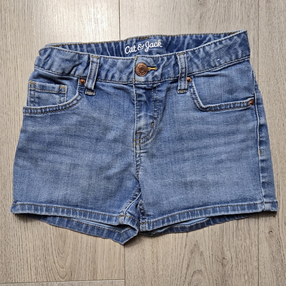 Cat & Jack Kids Denim Shorts Size M(7-8) Little Girls